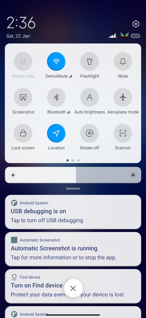 İslâmi 3D Theme screenshot
