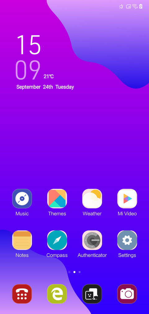 FUNTOUCH OS DARK_DWM2 screenshot