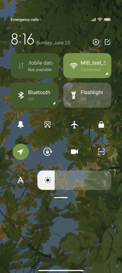 Greenness screenshot