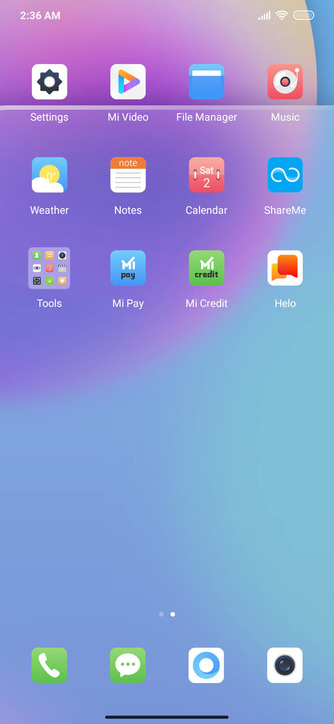 Transparent screenshot