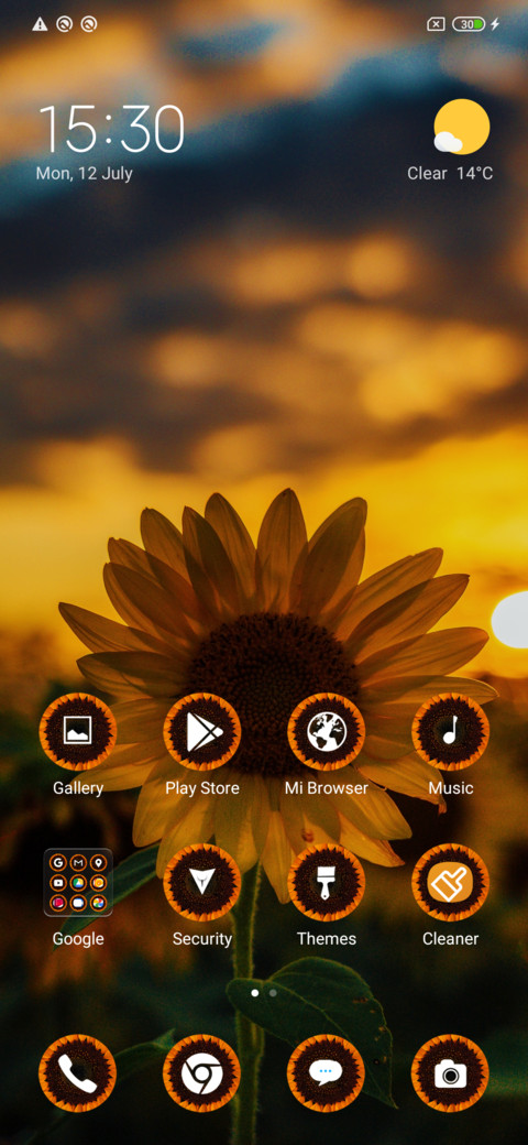 Sunflower ti screenshot
