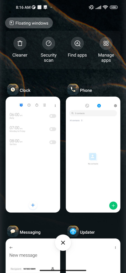 Reflection screenshot