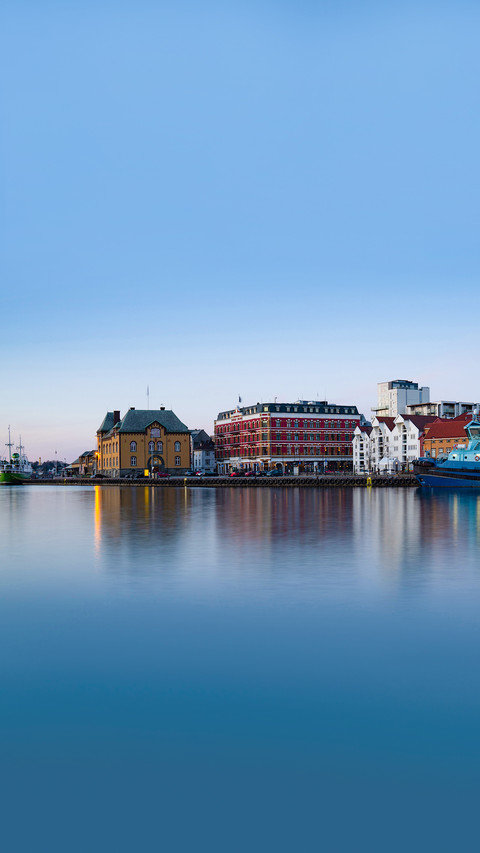 Panorama of the center of Stavanger screenshot
