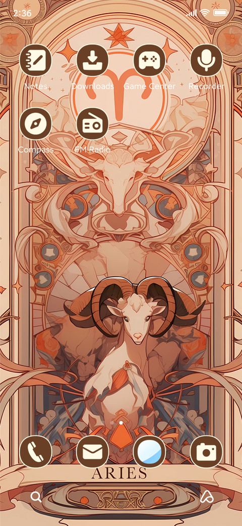 Aries screenshot
