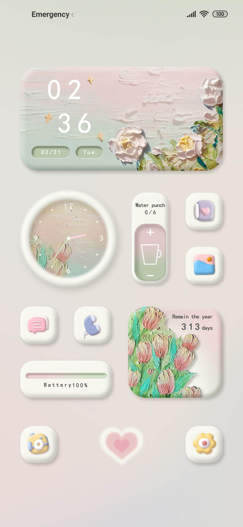 Fresh oil painting screenshot