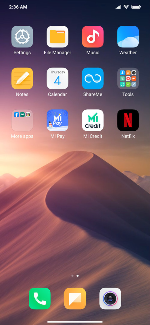 Simple Ui screenshot