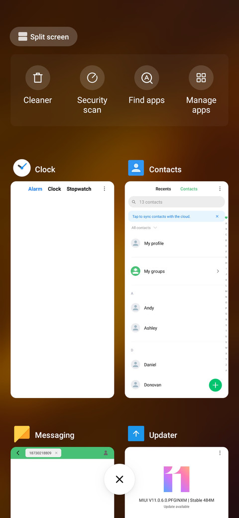 Test 1 screenshot