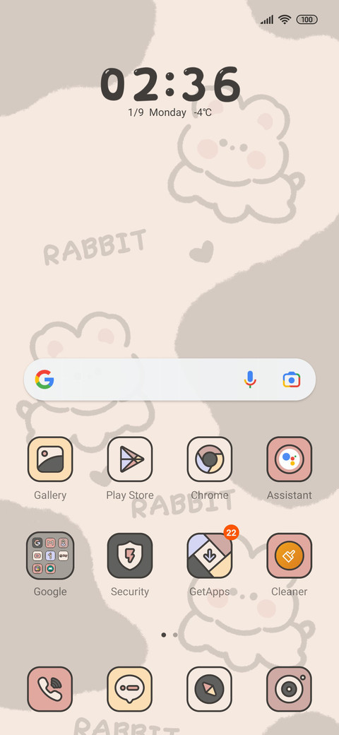 Milk tea rabbit screenshot