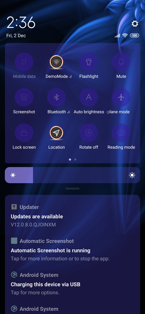 Golden flower screenshot
