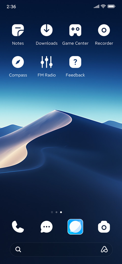 desert screenshot