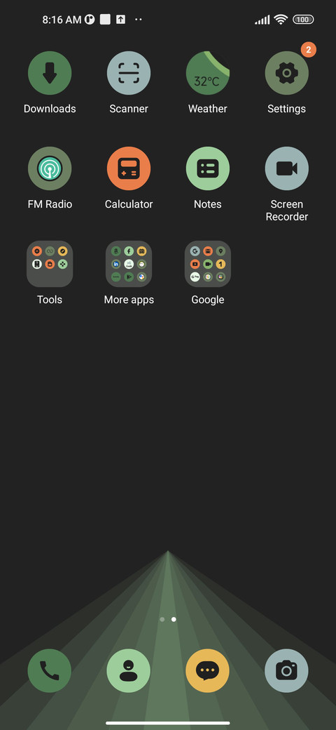 Gradient geometry screenshot