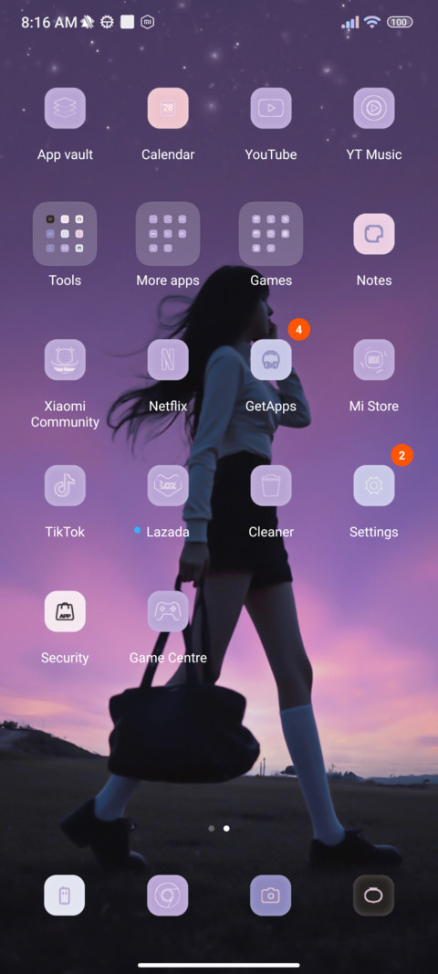 Purple freedom screenshot