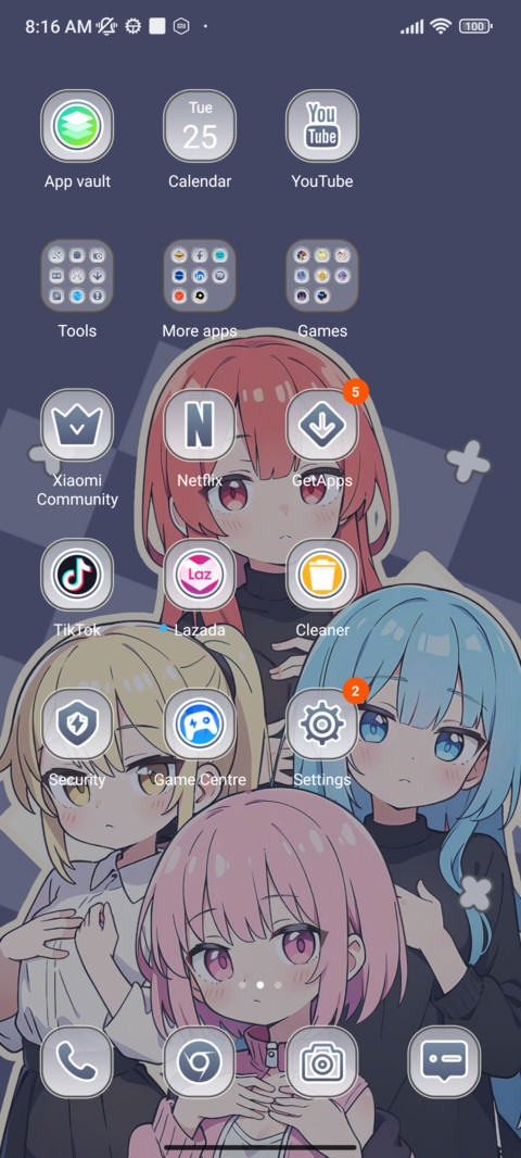 Rainbow Cute Girl screenshot