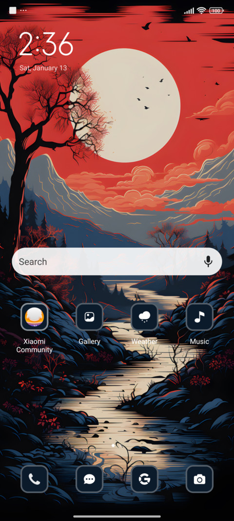 Vivid Sunset screenshot