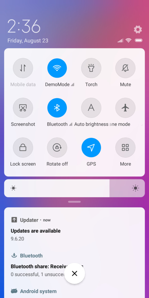 Xiaomiui Theme screenshot