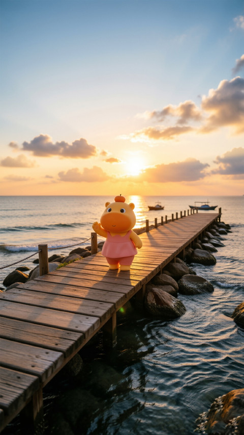 橘子脑袋治愈系 screenshot