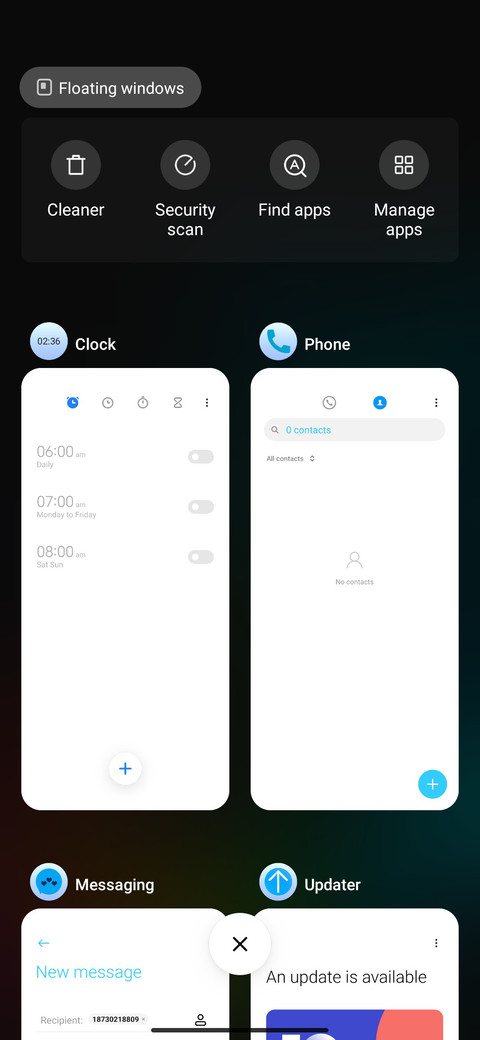 Lighting screenshot