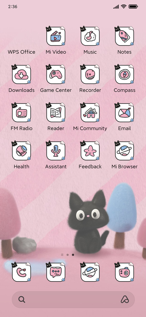Plush kitten screenshot