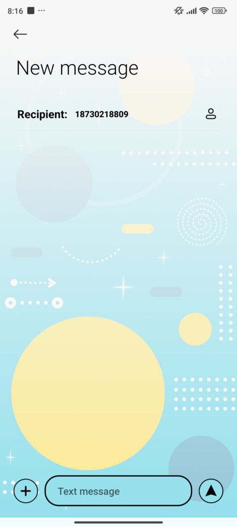 Geometric cosmic screenshot