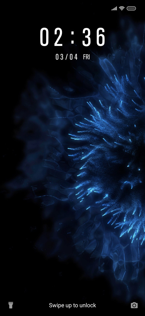 Abstract Dark Blue screenshot