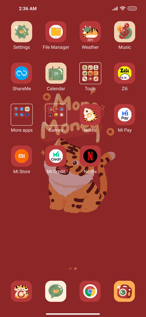 Fortune tiger screenshot