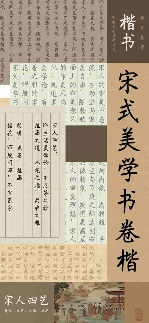 宋式美学书卷楷 screenshot