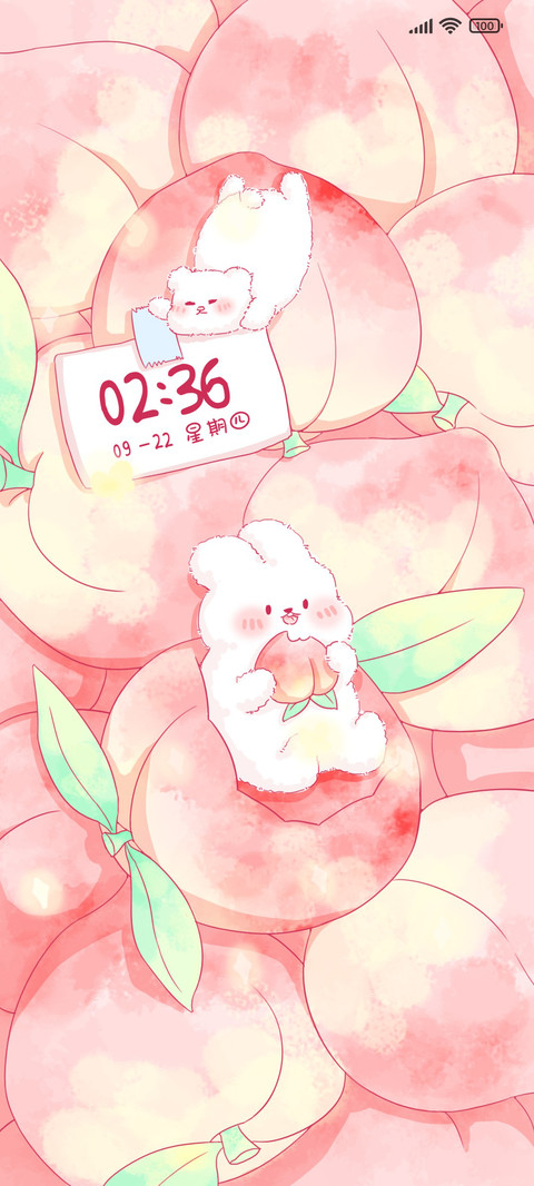 小熊兔子水果堆 screenshot