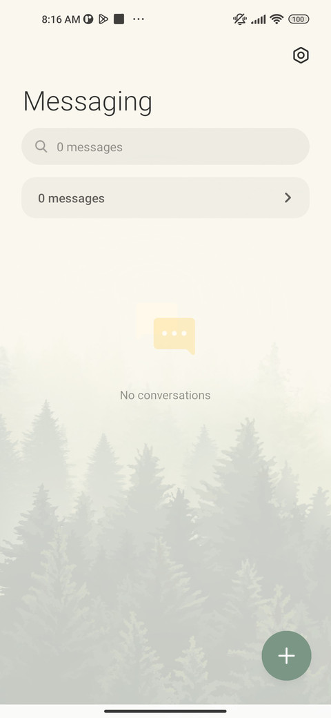 Foggy forest screenshot