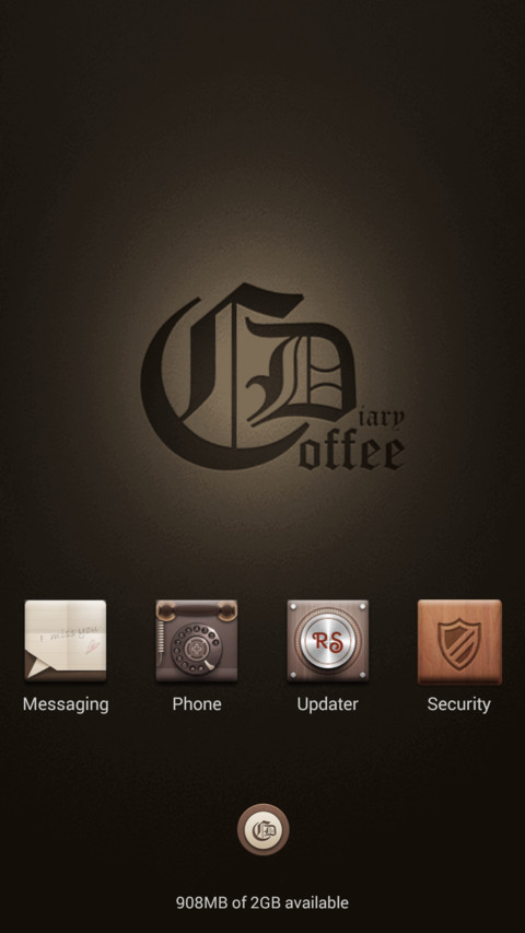 Coffee diary screenshot