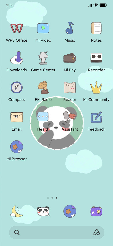 Hug Panda screenshot