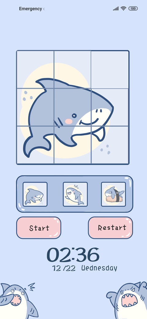 Shark Puzzle screenshot