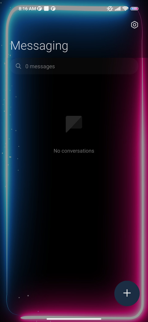 Broken screen screenshot