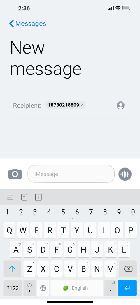 iPhone XS Pro screenshot
