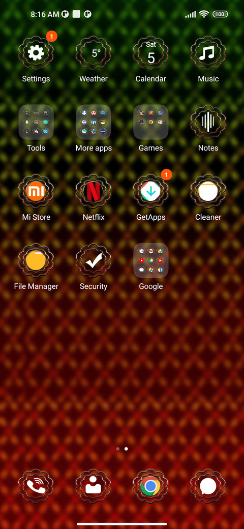 Flower Pattern screenshot