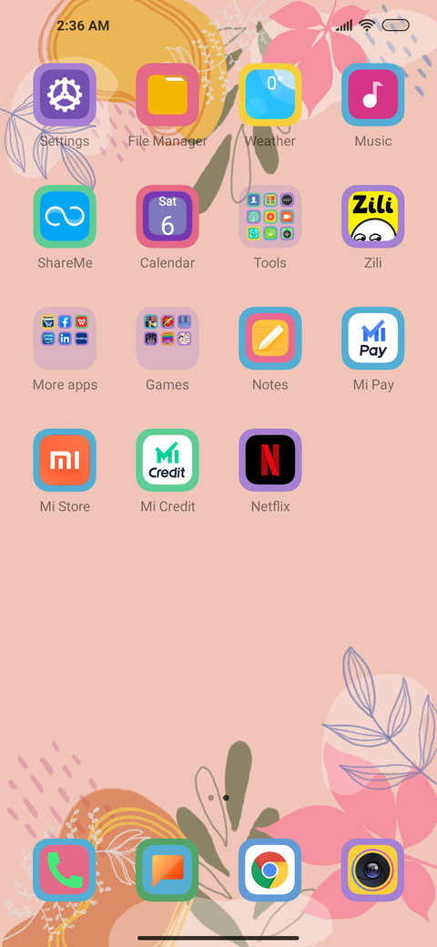 Pink Autumn screenshot