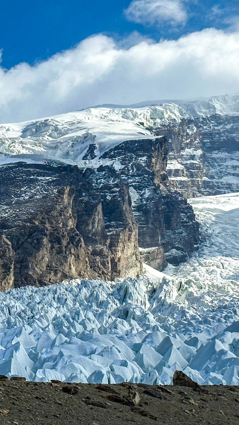 The magnificent glacier scenery of Muztagh Ata screenshot