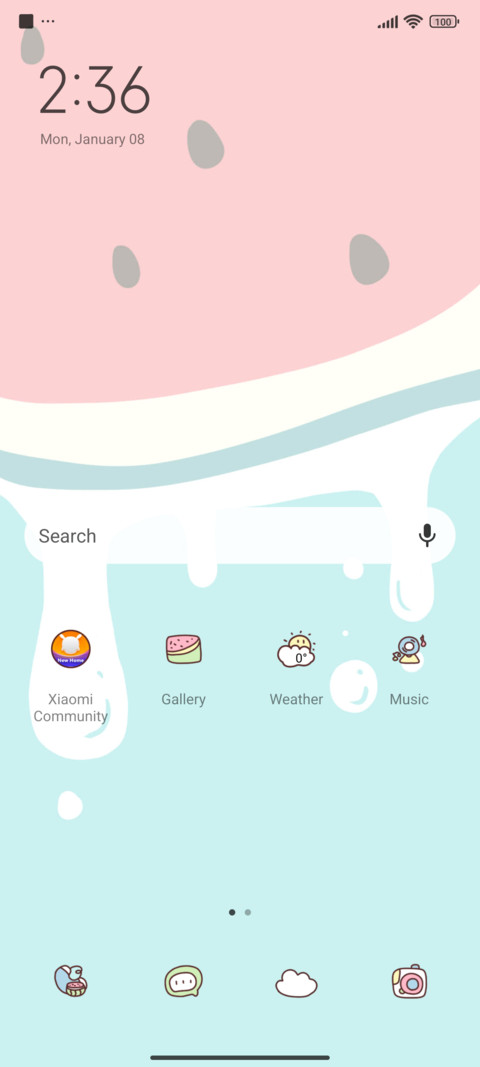Screen watermelon screenshot