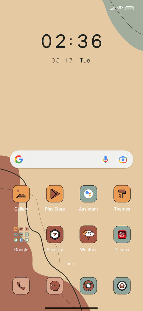 Nordic widget screenshot
