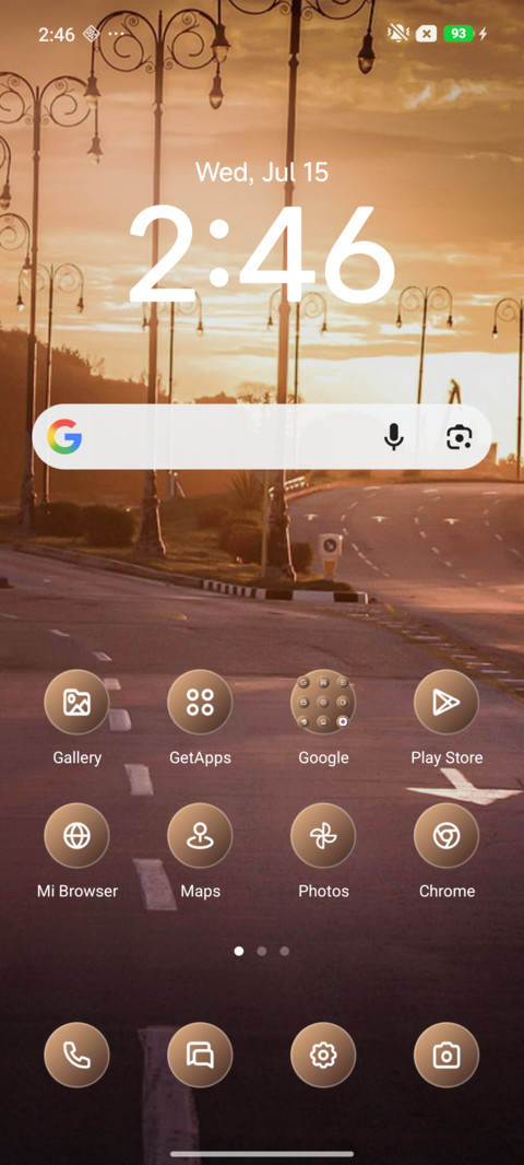 Sunset screenshot