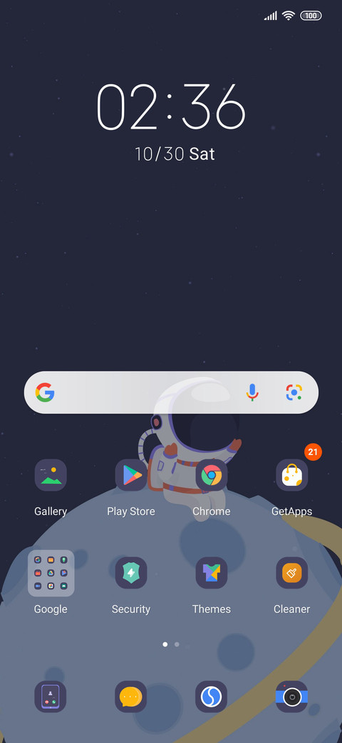 Whoosh Astronaut screenshot