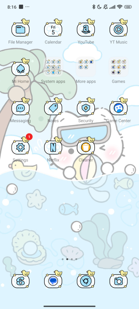 Swim Kitty Cool screenshot