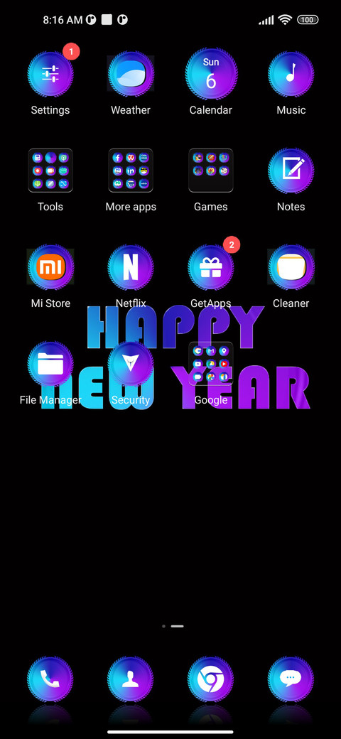New Year screenshot