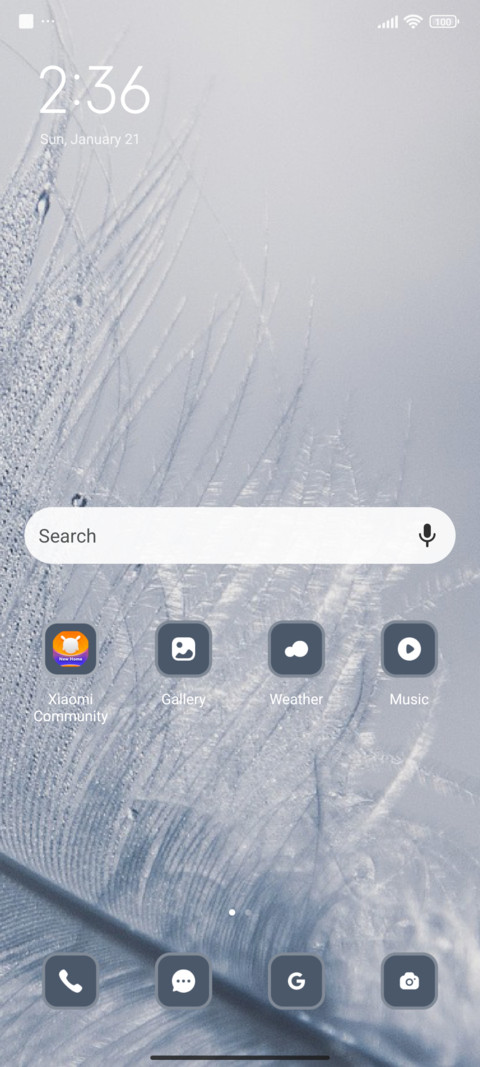 Feather screenshot
