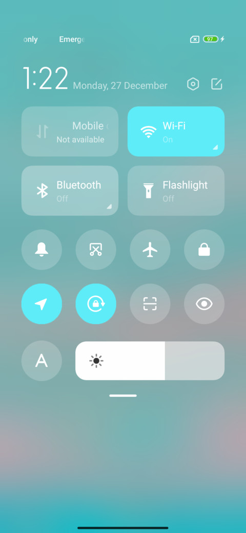 Fresh keyboard screenshot
