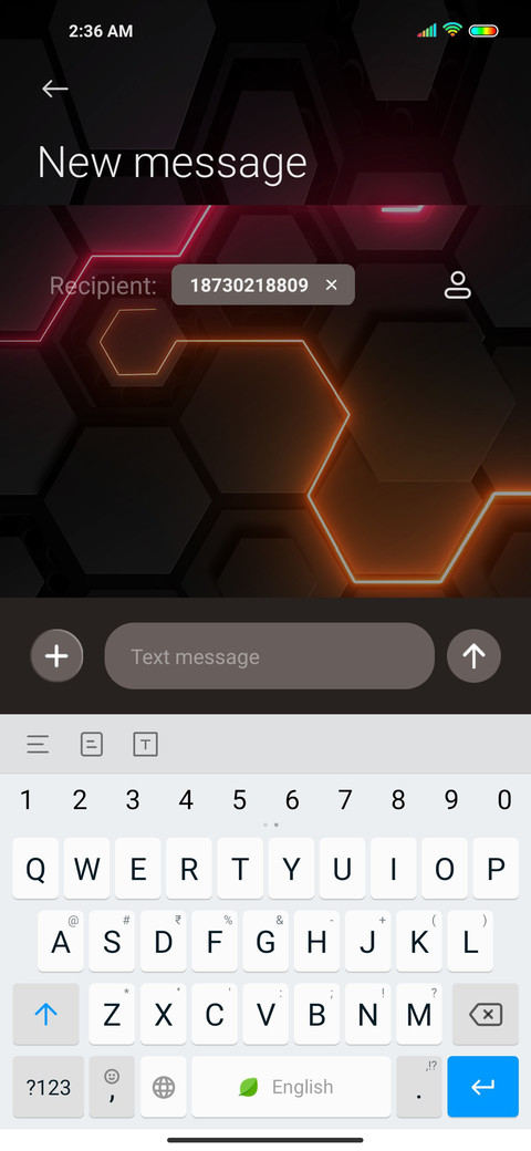 Laser technology screenshot