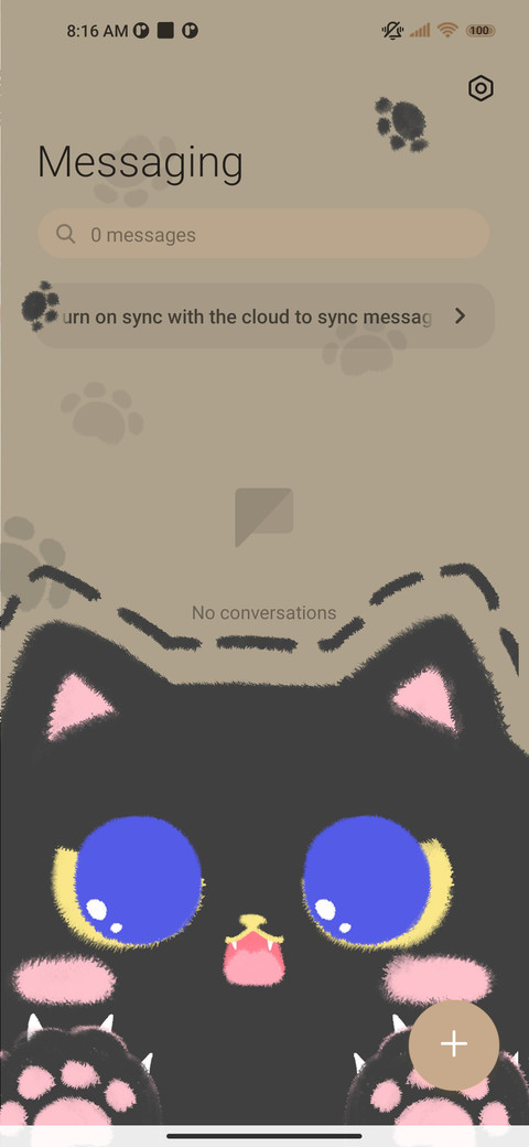 Big eyed black cat screenshot