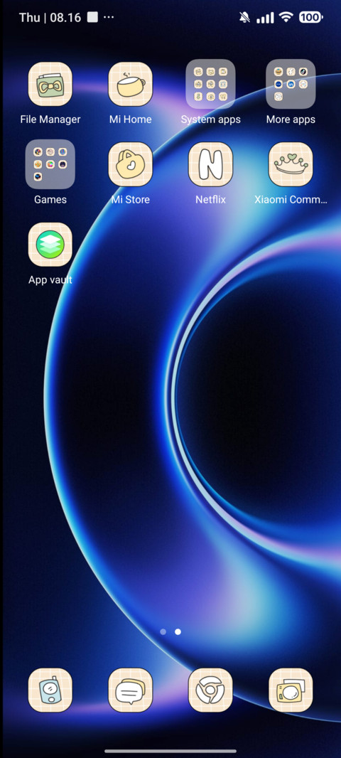 Standard screenshot