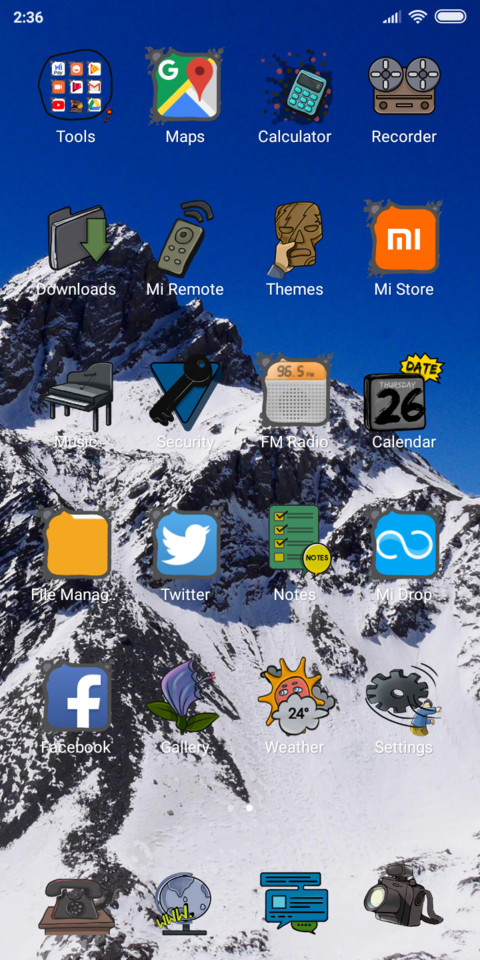 Official MIUI Theme_1 screenshot