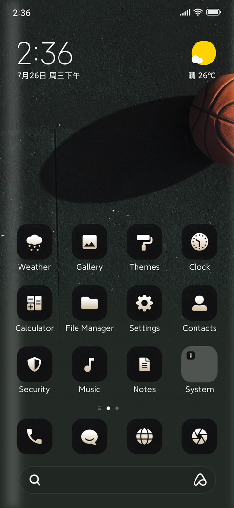 Court screenshot