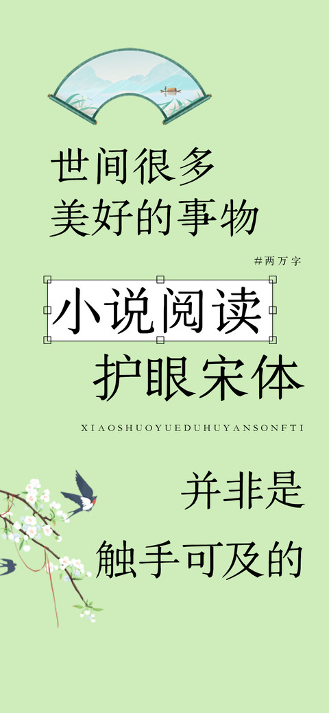 小说阅读护眼宋体 screenshot